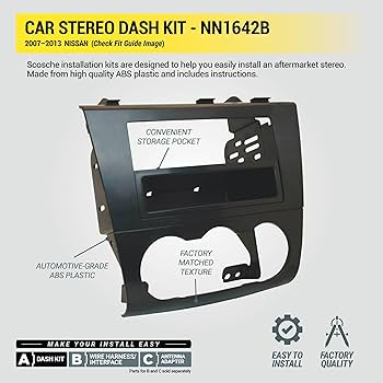 Amazon.com: Scosche NN1642B Single or Double DIN Radio